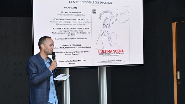 SOIREE OFFICIELLE DE L'EXPO ULTIMA SCENA