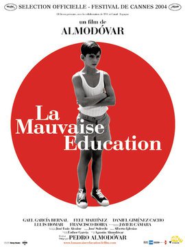 Affiche La Mauvaise Éducation