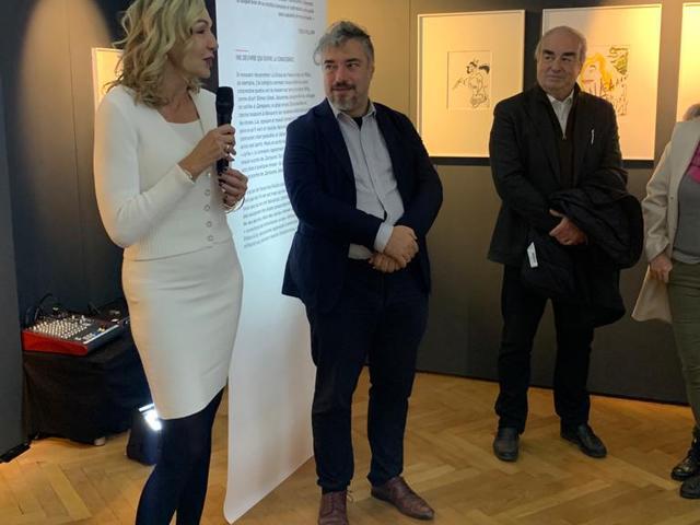 Opening of the exhibition L'ULTIMA SCENA