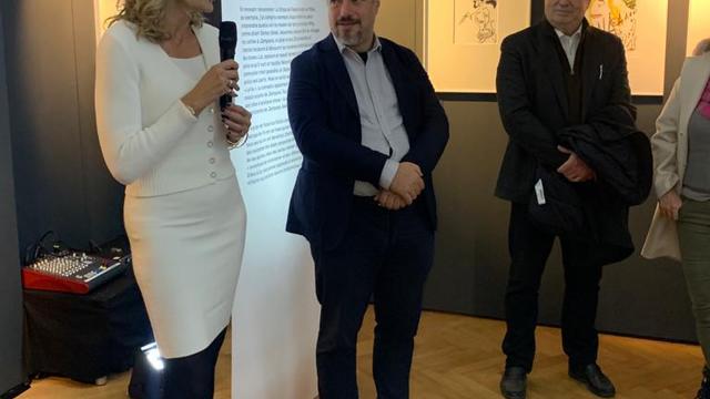 Opening of the exhibition L'ULTIMA SCENA