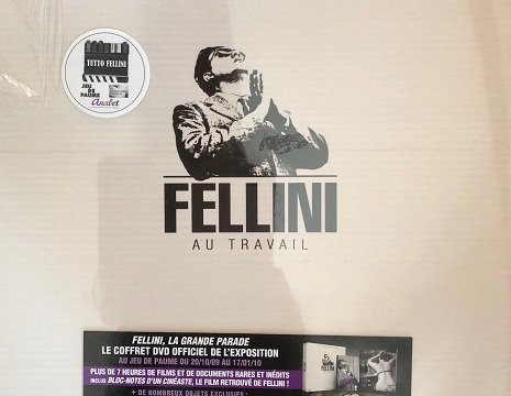 Coffret prestige - Fellini au travail